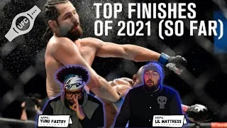 Best UFC Finishes of 2021 Reaction