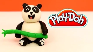 How to make a Play-Doh Panda