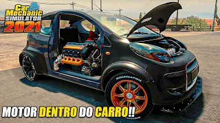 #12 SONHO de CAMPEÃO - Montei um Citroen C1 de V8 Biturbo de 3000 CV!! CAR MECHANIC SIMULATOR 2024