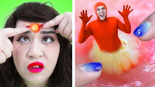 IF MAKEUP WERE PEOPLE | CRAZY SITUATION & FUNNY RELATABLE MOMENTS BY CRAFTY HACKS