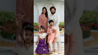 Allu Arjun Family Photos with Wife Sneha Reddy, Son Allu Ayaan, Daughter Allu Arha | Srivalli Song