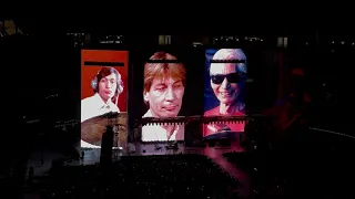 Charlie Watts tribute, Rolling Stones. Los Angeles, Sofi Stadium. 2nd show. 2021-10-17.