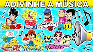 Adivinhe o DESENHO pela MÚSICA 🎵 Adivinhe os Desenhos Animados pela Música