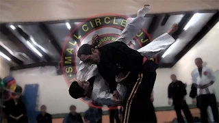 Small Circle Jujitsu - Leon Jay teaches a Morote Seoi Nage (Two Arm Throw) From a Punch