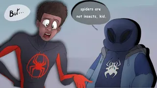 Miles Morales meets SANS?! (Across the Spider-Verse X Undertale AU Comic Dub)