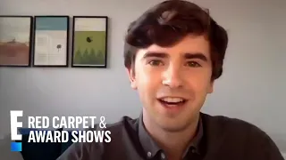 "Good Doctor" Star Freddie Highmore Talks Show Covering COVID | E! Red Carpet & Award Shows