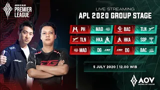 APL 2020 Group Stage Day 11 - Garena AOV (Arena of Valor)