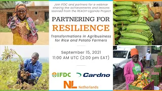 Partnering for Resilience: Transformations in Agribusiness for Rice and Potato Farmers