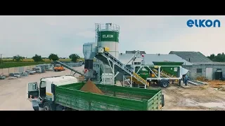 ELKON Mix Master-30 On-Site Concrete Batching Plant in Operation