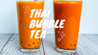 Thai Tea Boba Recipe