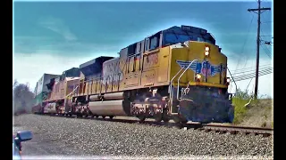 Railfanning in Williamstown KY Feat. UP Power on NS I24