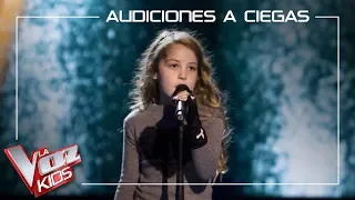 Molly Puigcercos - Thank you for the music | Blind Auditions | The Voice Kids Antena 3 2019