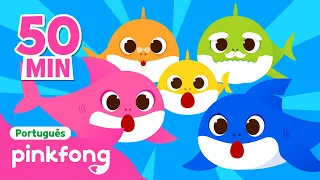 Maratona da Transformação | 🦈 ➡❓ | + Completo | Pinkfong, Bebê Tubarão! Canções para Crianças