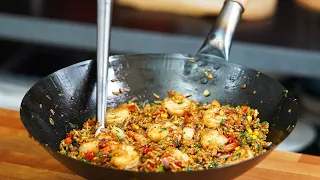 The Simplest and Easiest Chinese Recipe, Chinese Food with Shrimp, Rice, and Vegetables | Chef Paul