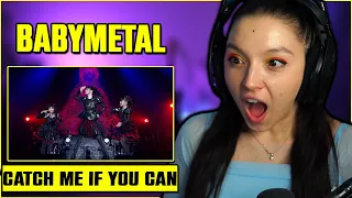 BABYMETAL - Catch me if you can | FIRST TIME REACTION