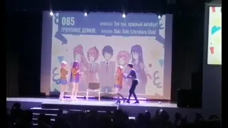 Doki Doki Literature Club cosplay performance // Доки Доки Литературный Клуб косплей дефиле