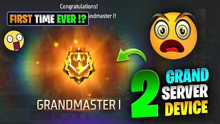 GRANDMASTER DONE IN MOBILE & PC 😎 2 SERVER - 2 GRANDS - 2 DIFF DEVICE 🗿💀