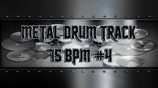 Slow Metal Drum Track 75 BPM | Preset 3.0 (HQ,HD)