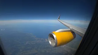 Hamburg - Gran Canaria - Condor DE1518 - B757 - Turbulenzen, Landeabbruch, Durchstarten - 4K