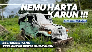 BELI MOBIL YG SUDAH TERLANTAR SEKIAN TAHUN,KONDISI NYA KUSUT BANGET,BISA BAGUS LAGI GA YA ??