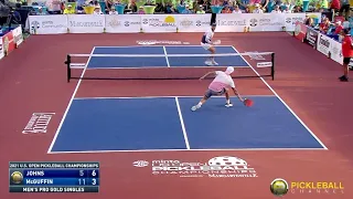 Ben Johns vs Tyson McGuffin - 2021 US Open Men's Singles GOLD Highlights