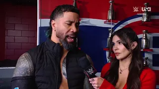 Jey Uso Backstage Interview - WWE RAW 4/15/2024