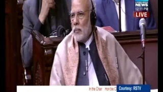 RUCKUS IN RAJYA SABHA: PM MODI in HOUSE; OPPOSITION DEMAND PM MODI's APOLOGY