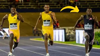 Oblique Seville beating Noah Lyles at Racers Grandprix ! EPIC RACE 2024