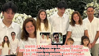 GWEN AT ANDI EIGENMAN MAGKASAMA SA LIBING NG KANILANG INA NAKUMPLETO DIN SILA AT COCO MARTIN PRESENT