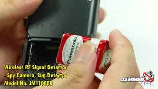 Wireless RF Signal Detector - Spy Camera, Bug Detector