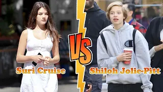 Suri Cruise (Tom Cruise's Daughter) Vs Shiloh Jolie-Pitt Transformation ★ From 00 To 16 Years Old