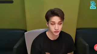 Bang Chan listening "Why Don't We - 8 Letters" REACTION (Chan's Room 82)