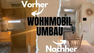 30 Jahre altes Wohnmobil umbauen | Wohnmobil Renovierung