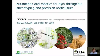 R. Zedde - Automation & robotics for high-throughput phenotyping & precision horticulture (Trailer)