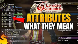 Best Attributes & What attributes actually do - EIYUDEN CHRONICLES 100 HEROES