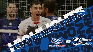 Vero Volley Monza vs  Allianz Milano  SuperLega Match Highlights