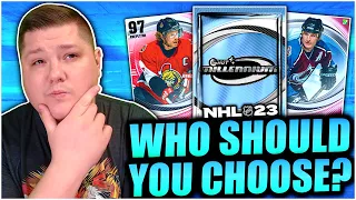 OPENING MY "FREE" 97 OVR MSP CHOICE PACK - Who Should You Choose? | NHL 23 HUT