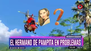 El hermano de Pampita en problemas