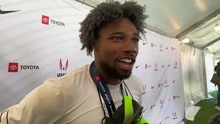 "That Was A Message To Everyone Who Keeps Doubting Me" Noah Lyles On His 200m Win