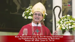 Misa Pasasalamat para sa ika-20 taong Anibersayo ng Pagkakatatag ng Diyosesis ng Kalookan