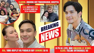 ALDEN RICHARDS FEELING UNTOUCHABLE❗BEA ALONZO DOMINIC ROQUE GRABE PDA❗CLAUDINE BARRETTO MAY SAKIT