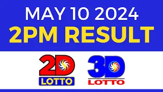 2pm Lotto Result Today May 10 2024 | Complete Details