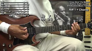 CISSY STRUT The Meters Guitar Lesson - @EricBlackmonGuitar