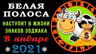 В жизни трех знаков Зодиака в январе наступит белая полоса