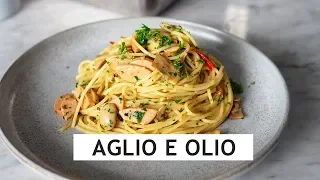 RESEP AGLIO E OLIO - TAPI KOK PAKE TERASI?!