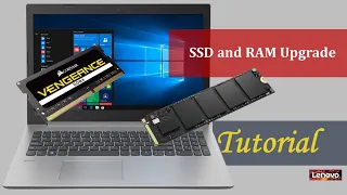 Lenovo IdeaPad SSD and RAM Upgrade Tutorial
