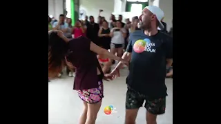 Brazilian Zouk demo by @olayapapagaio Ilha do Zouk 2022