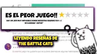 LEYENDO RESEÑAS DE BATTLE CATS CON 1 ESTRELLA xd | Megoblyn