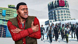 GTA5 Tamil Mega SNOWSTORM In A ZOMBIIE Outbreak | Tamil Gameplay |