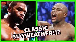 VINTAGE! FLOYD MAYWEATHER DOMINATES DON MOORE IN CLASSIC PERFORMANCE? PACQUAIO AVAILABLE NEXT FIGHT?